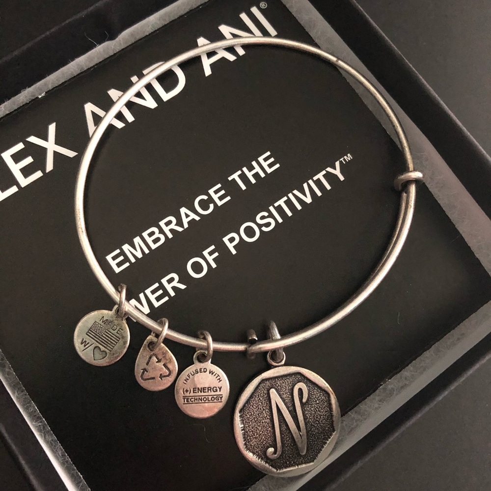Alex and Ani N Bracelet